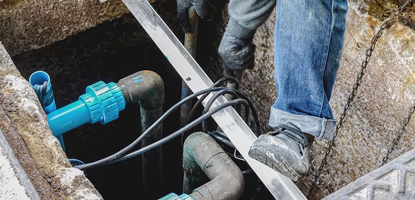 Zoeller Sewage Ejector Pump System in Berea